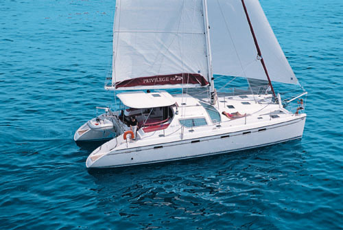 Charter Yachtcharter Katamaran Privileg49 3